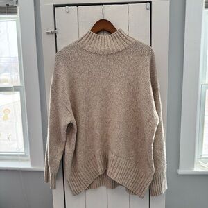 H&M Cream Cowl Neck Sweater